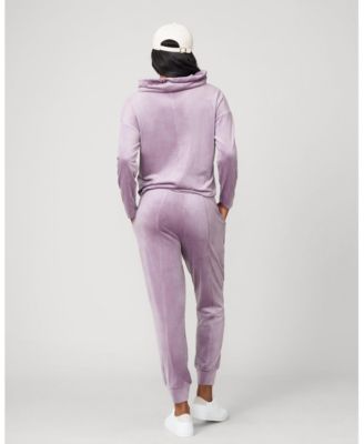 Women's Velour Cowlneck Jogger Set