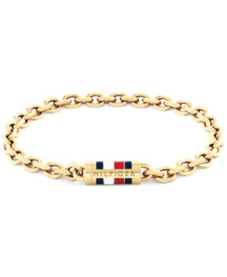 Tommy Hilfiger - Men's Gold-Plated Stainless Steel Bracelet