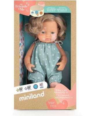 My Friends and Me Collection Baby Girl Doll with Dark Blonde Hair and Vitalago - 15"