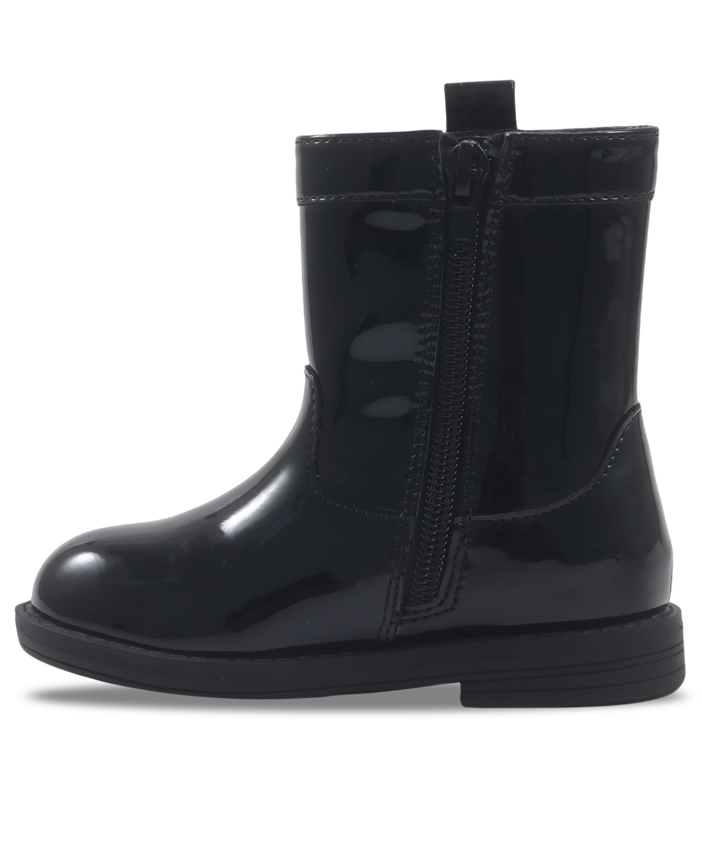 Ботинки Jessica Simpson Evie Ellis Zipper Boots для девочек, цвет: Чёрный — фото 3