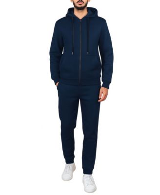 Men's Full-Zip Hoodie and Jogger Sweatpants Matching, 2-Piece Set