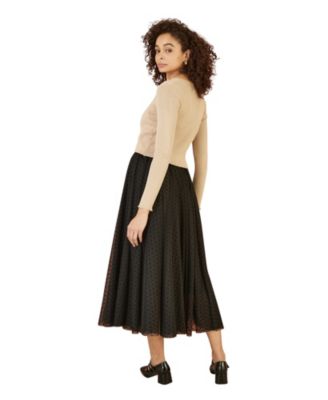 Women's Metallic Rib Knit Bolero