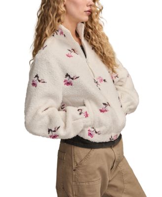 Women's Half-Zip Fleece Sweatshirt