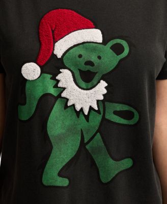 Women's Grateful Dead Santa Bear Classic Crew Neck Top