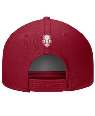 Men's Crimson Arkansas Razorbacks Rise Adjustable Hat
