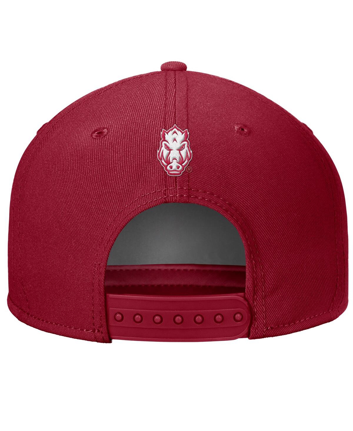 Nike Men's Crimson Arkansas Razorbacks Rise Adjustable Hat