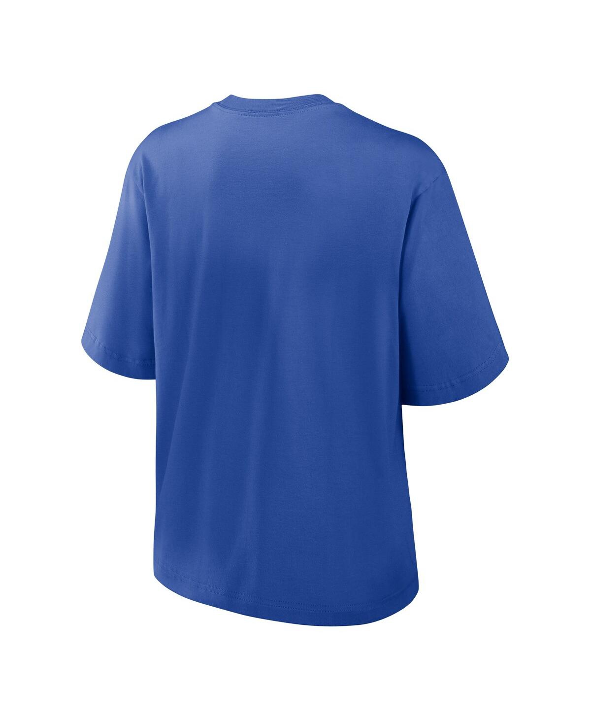 Nike Women's Royal Team Usa Boxy T-shirt In Blue