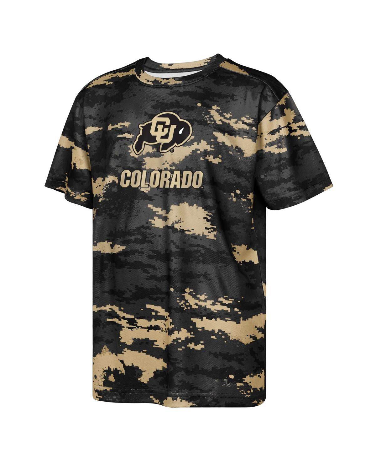 Outerstuff Big Boys and Girls Black Colorado Buffaloes Scrimmage T-Shirt