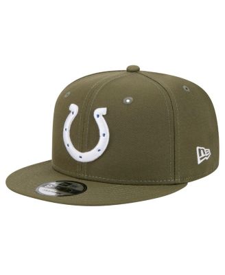 New Era - Men's Olive Indianapolis Colts Main 9FIFTY Snapback Hat