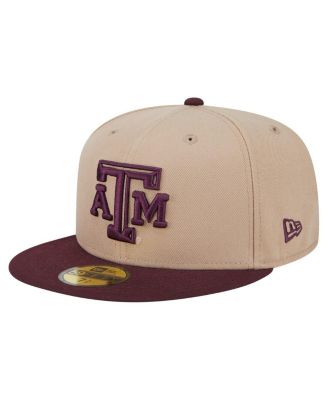 New Era - Men's Khaki Texas A M Aggies Two-Tone 59FIFTY Fitted Hat