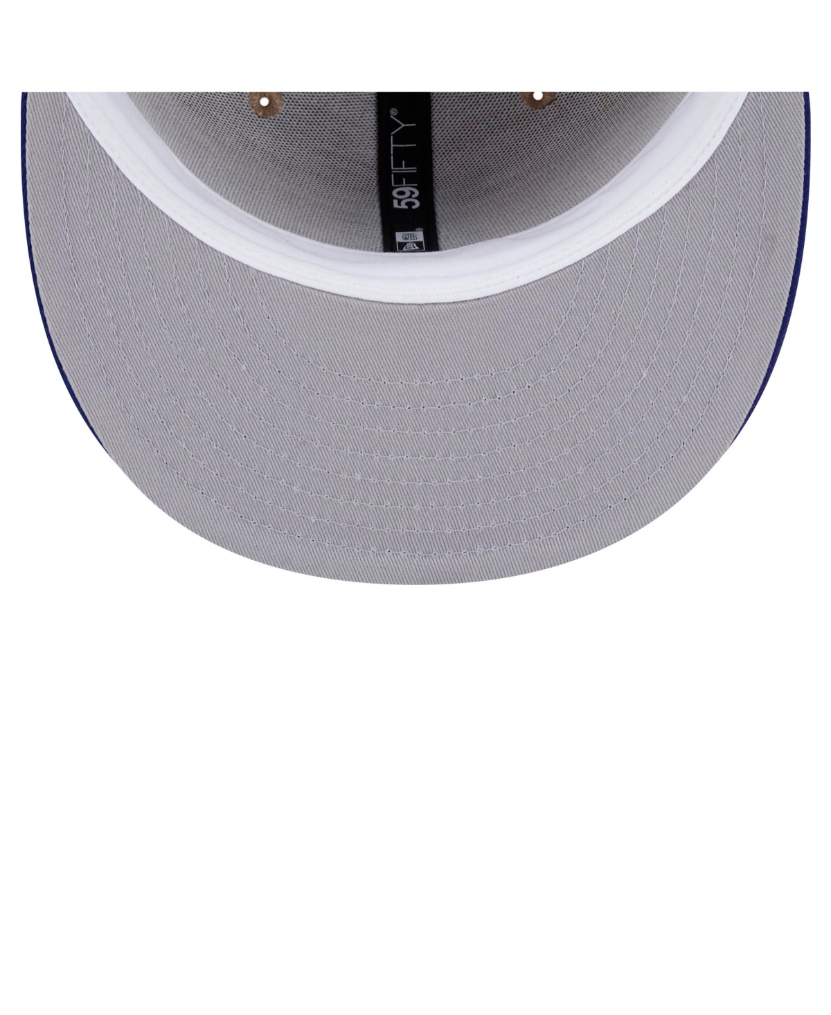 New Era Men's Khaki Brooklyn Dodgers 59FIFTY Fitted Hat