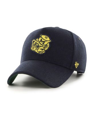 '47 Brand - Men's and Women's Navy Michigan Wolverines Collections Golden Age Offside DT Adjustable Hat