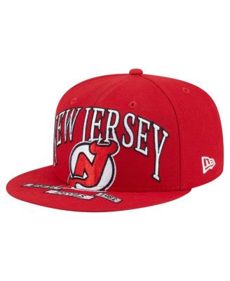 Men's Red New Jersey Devils Oversized Vintage Arch 59Fifty Fitted Hat