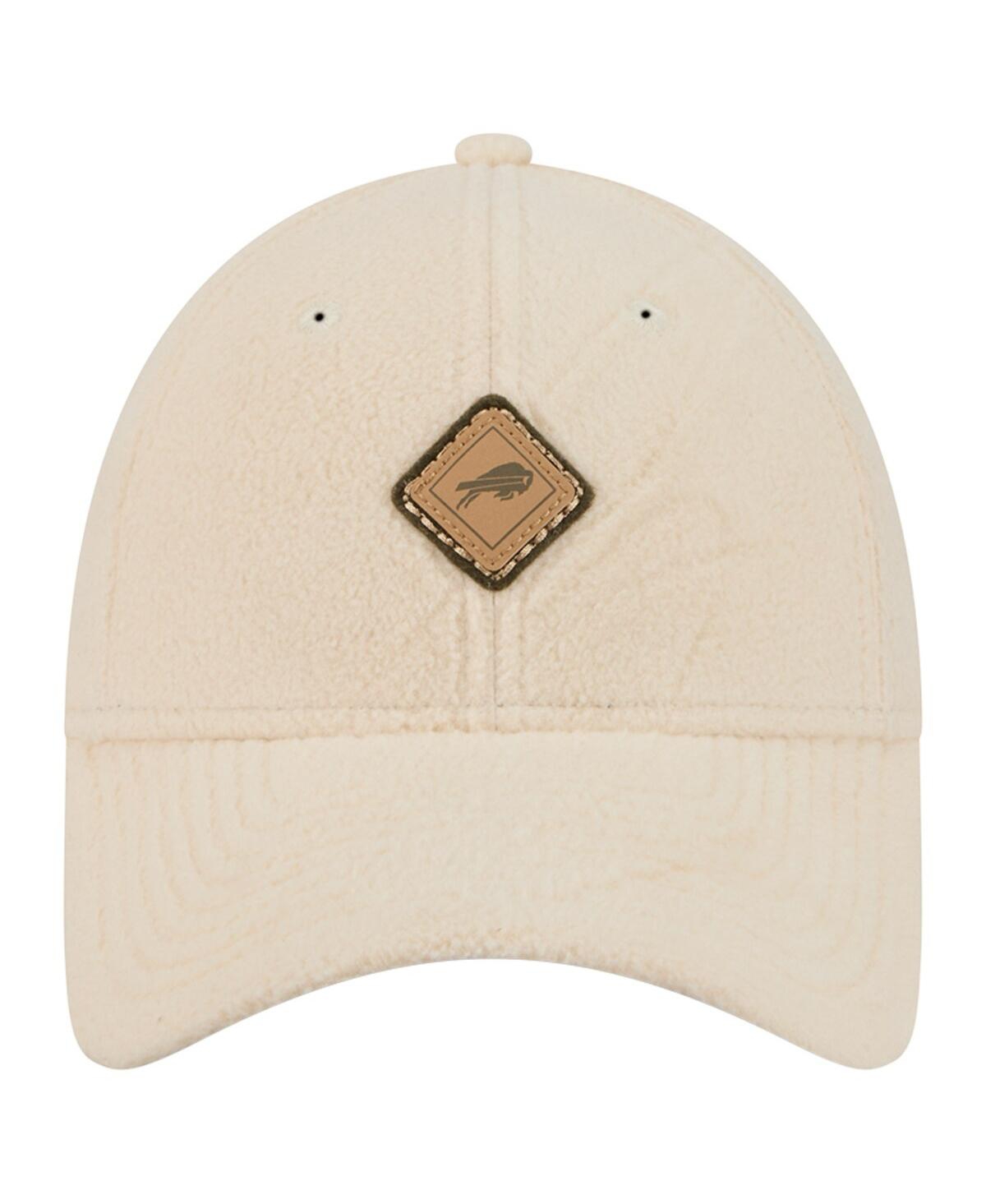 New Era Women's Cream Buffalo Bills Comfy 9forty Adjustable Hat In White