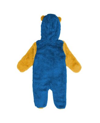 Baby Boys and Girls Powder Blue Los Angeles Chargers Stay Napping Fleece Bunting Full-Zip Sleeper