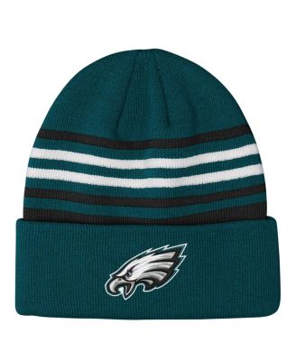 Outerstuff - Big Boys and Girls Midnight Green Philadelphia Eagles Essentials Cuffed Knit Hat