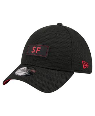New Era - Men's Black San Francisco 49ers Scoreboard 39THIRTY Flex Hat