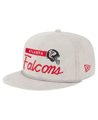 New Era - Men's Gray Atlanta Falcons Cord Rope Corduroy 9FIFTY Snapback Hat