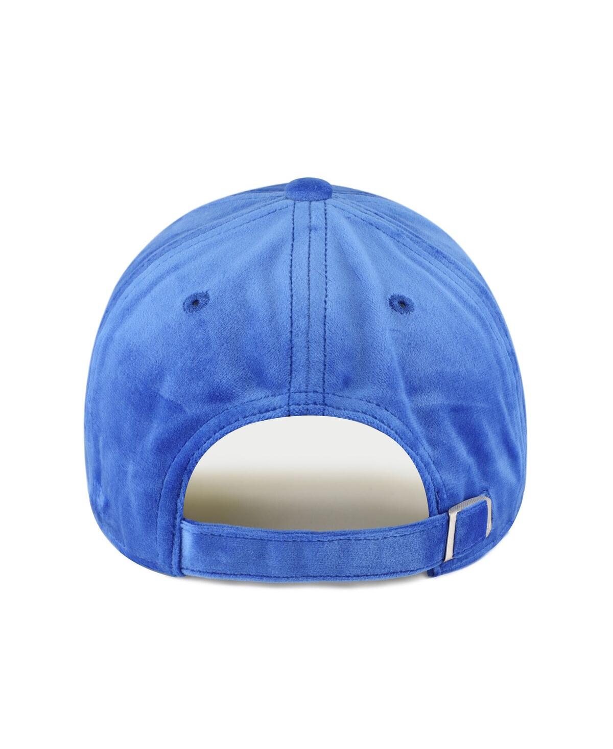 47 Brand Women's Blue Detroit Lions Spirited Clean Up Adjustable Hat In Blue