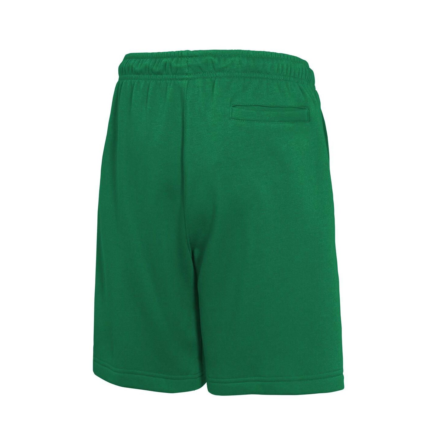 Детские шорты Nike Kelly Green Boston Celtics Courtside Club Fleece — фото 3