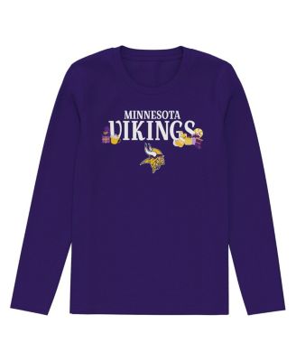 Preschool Purple Minnesota Vikings Chestnut Holiday Sleep Set