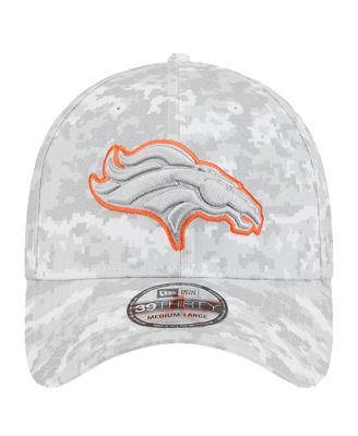 Men's White Denver Broncos 2025 Salute to Service Digital Camo Fan Pack 39THIRTY Flex Hat