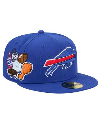 New Era - Men's Royal Buffalo Bills Group Chat 59FIFTY Fitted Hat