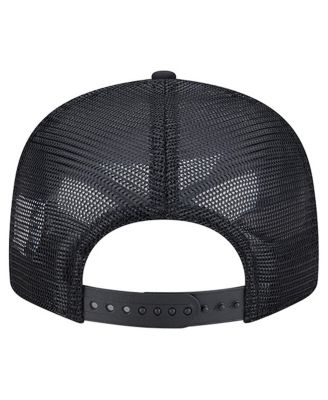 Men's Black Cincinnati Bengals Ripstop Patch 9FIFTY Split Panel Snapback Hat