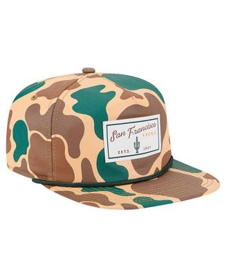 Men's Camo San Francisco 49ers Duck Rope 19TWENTY Adjustable Hat