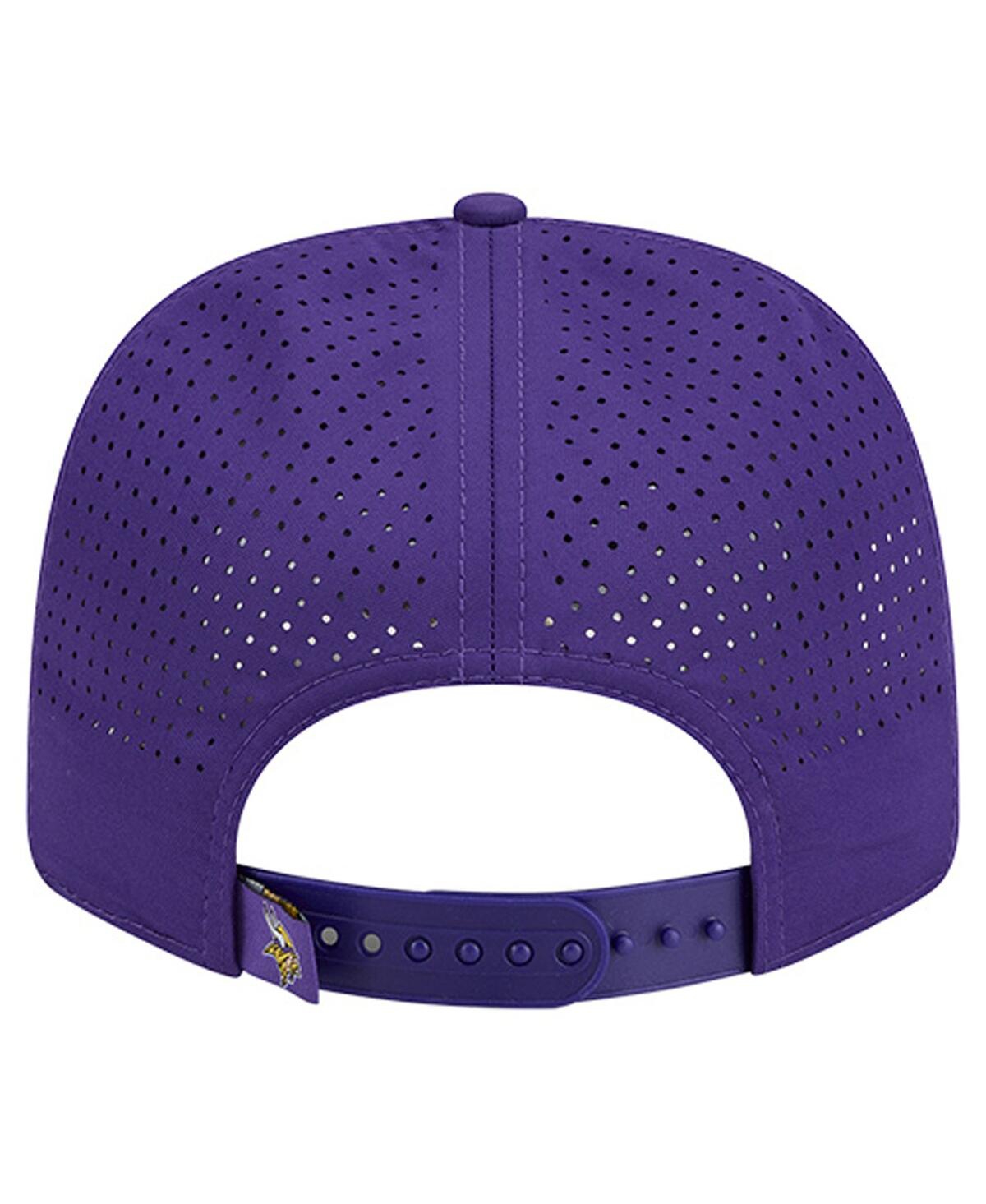 New Era Men's Purple Minnesota Vikings Script 9seventy Adjustable Hat In Purple