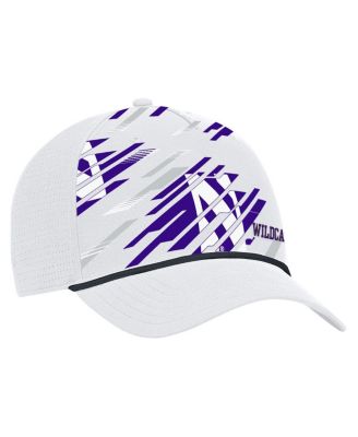 Men's White Northwestern Wildcats College Essentials Driver Rope Adjustable Hat