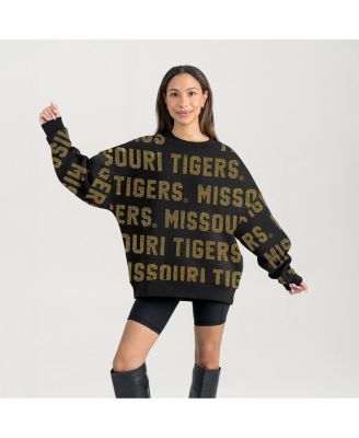 Women's Black Missouri Tigers Hype Era Sweatshirt