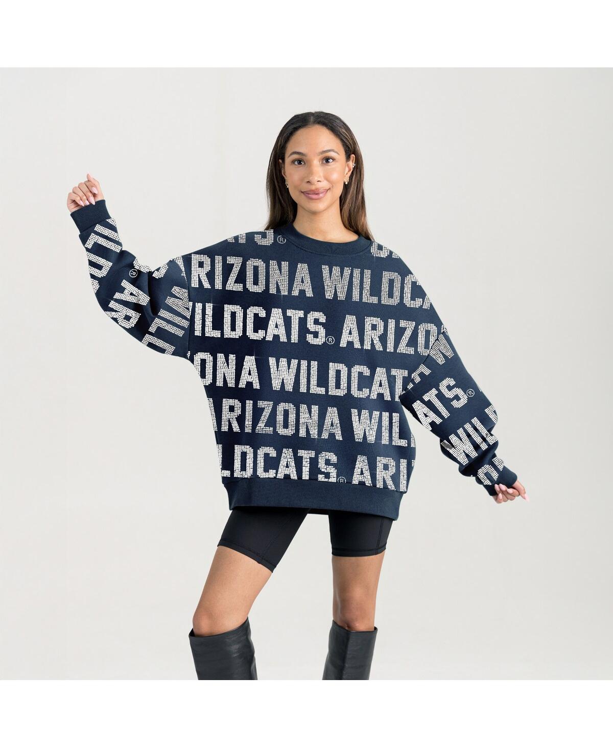 Gameday Couture Women's Navy Arizona Wildcats Hype Era Sweatshirt In Blue