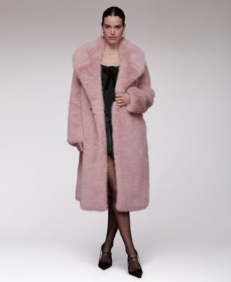 Women's Oversized Long-Sleeve Trench Jacket