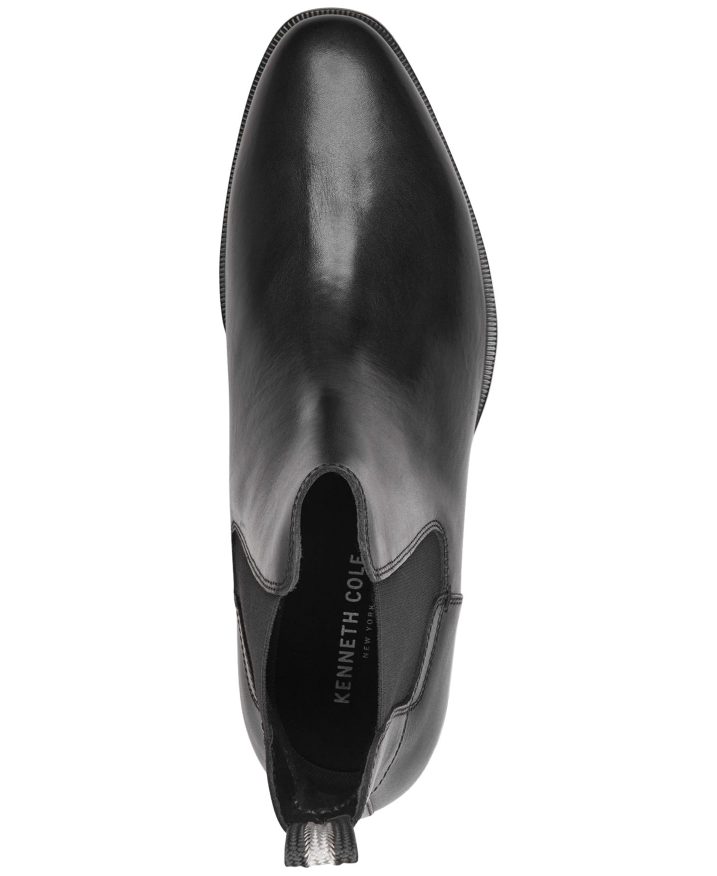Мужские ботинки Kenneth Cole New York Raymond Casual Slip-On Boot, цвет: Чёрный кожаный — фото 4
