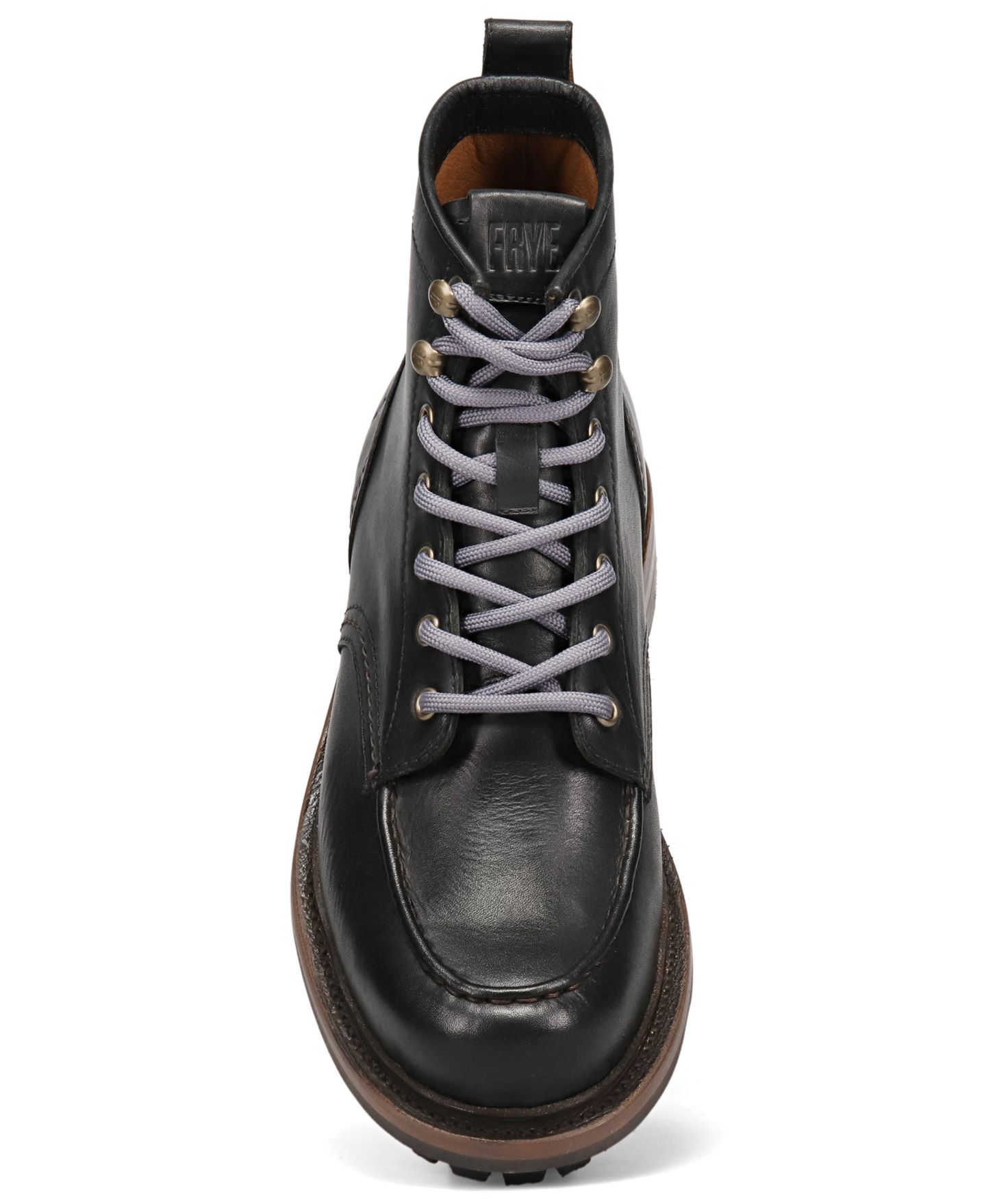 Мужские ботинки Frye Hudson Lace-Up Work Boots, цвет: Чёрный — фото 4