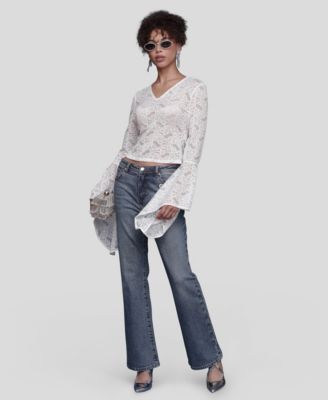 Women's V-Neck Long Sleeve Top