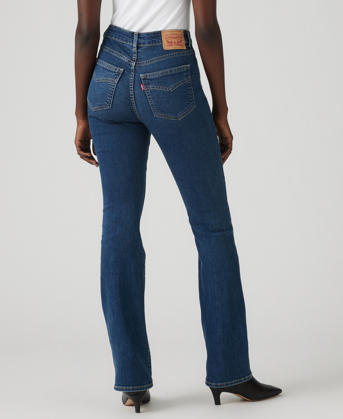Levi's Women's Retro 725 High Rise Bootcut Jeans In Blue