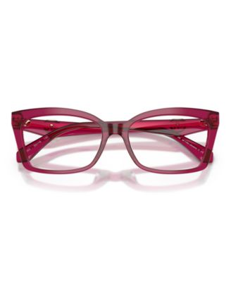 Women's Square Garzeno Eyeglasses, MK4165U