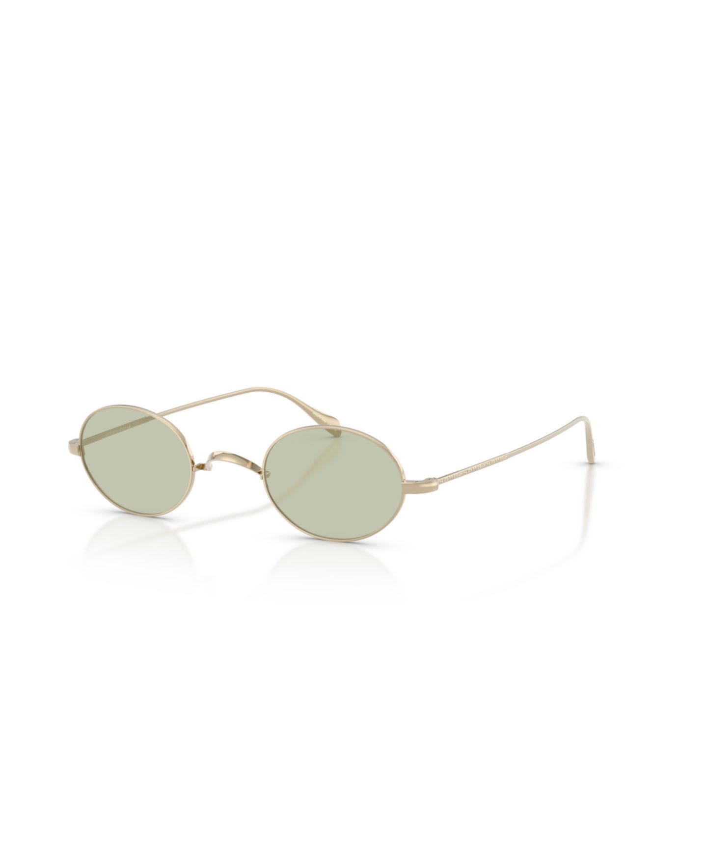 Мужские очки Oliver Peoples Man Round Metal OV1185 Calidor Eyeglasses, цвет: Золотой — фото 6