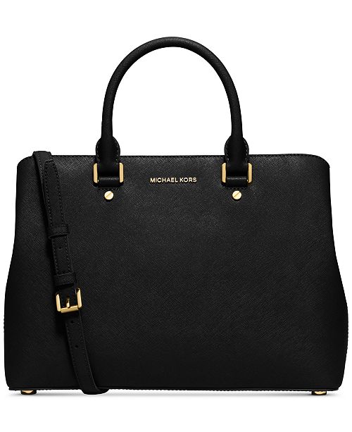Michael Kors Savannah Large Satchel - Handbags & Accessories - Macy&#39;s