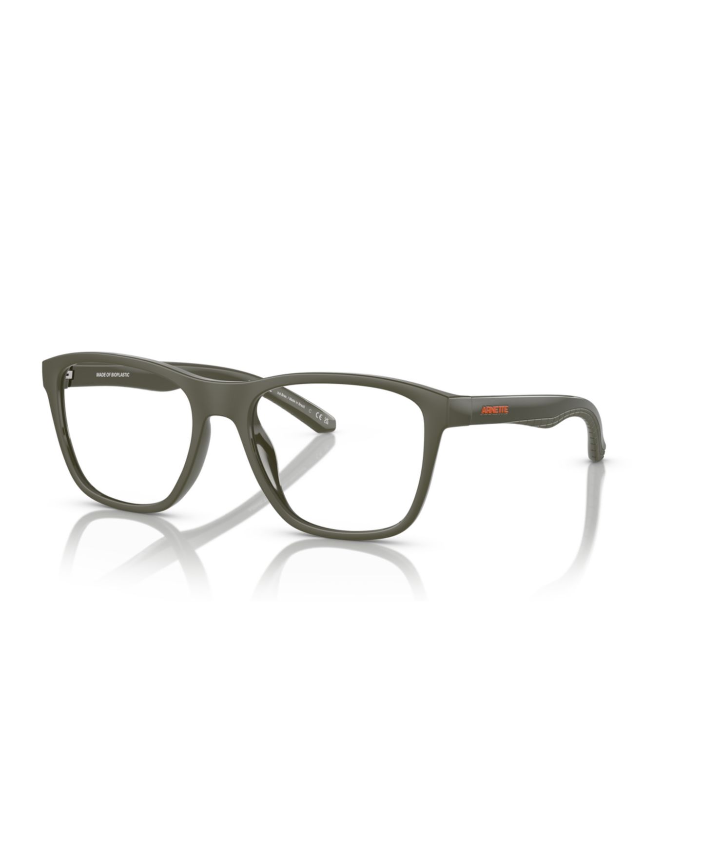 Мужские очки Arnette Man Square Plastic AN7241U A.T. Eyeglasses, цвет: Зелёный — фото 1
