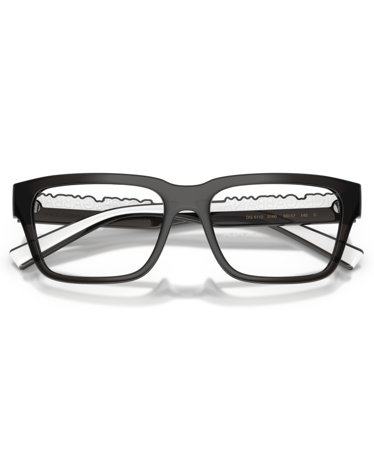 Dolce Gabbana Unisex Square Eyeglasses
