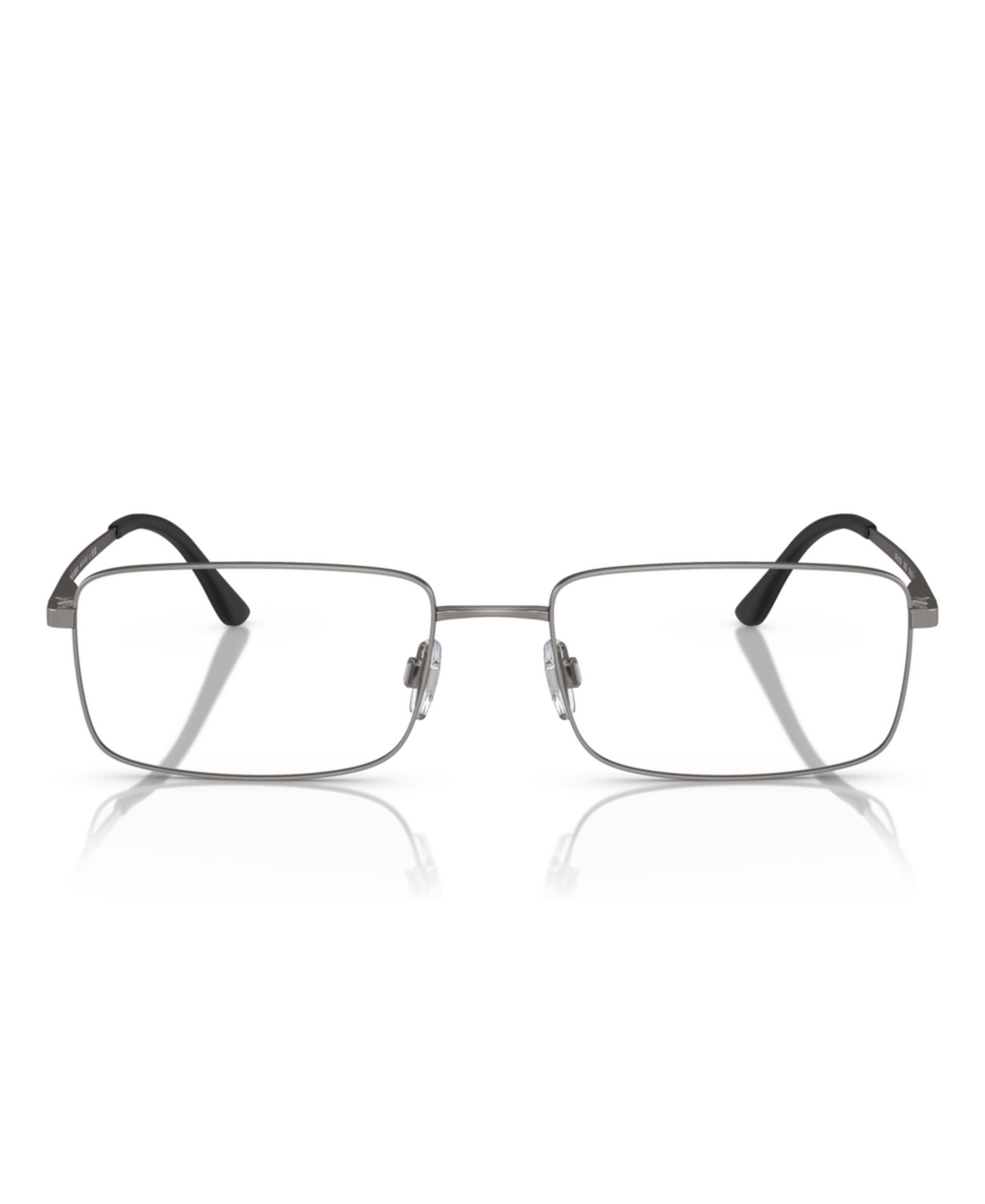 Мужские очки для зрения Giorgio Armani AR5108, прямоугольные, металл, цвет: Графитовый — фото 4
