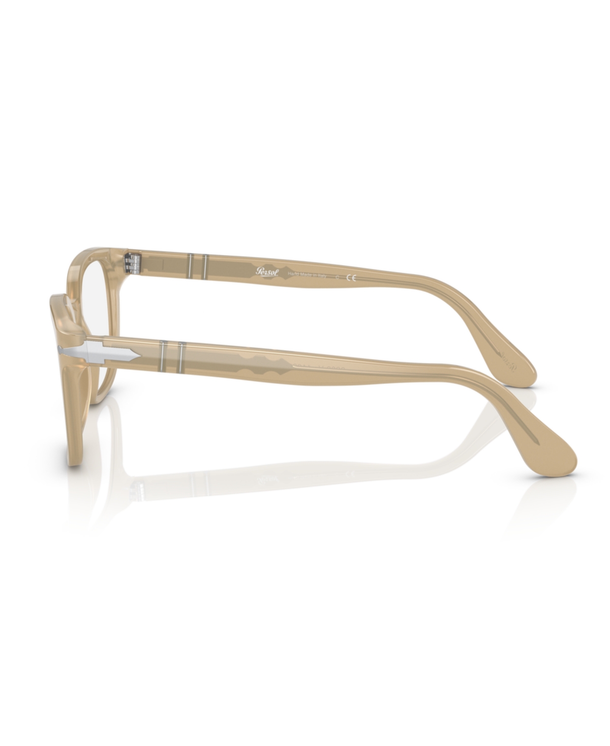 Persol Unisex Square Eyeglasses, Po3263v In Gold