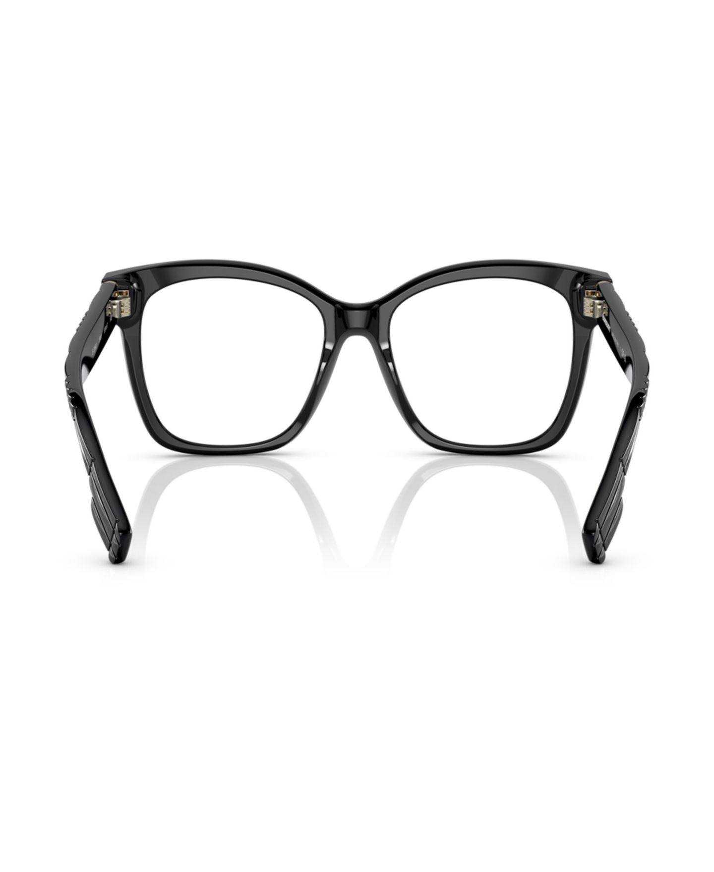 Женские очки Burberry Woman Square Plastic BE2363 Sylvie Eyeglasses, цвет: Чёрный — фото 3