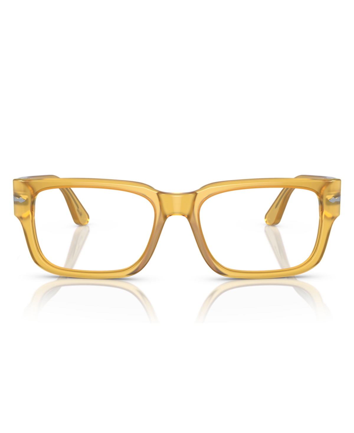 Persol Men's Square Eyeglasses, Po3315v In Yellow