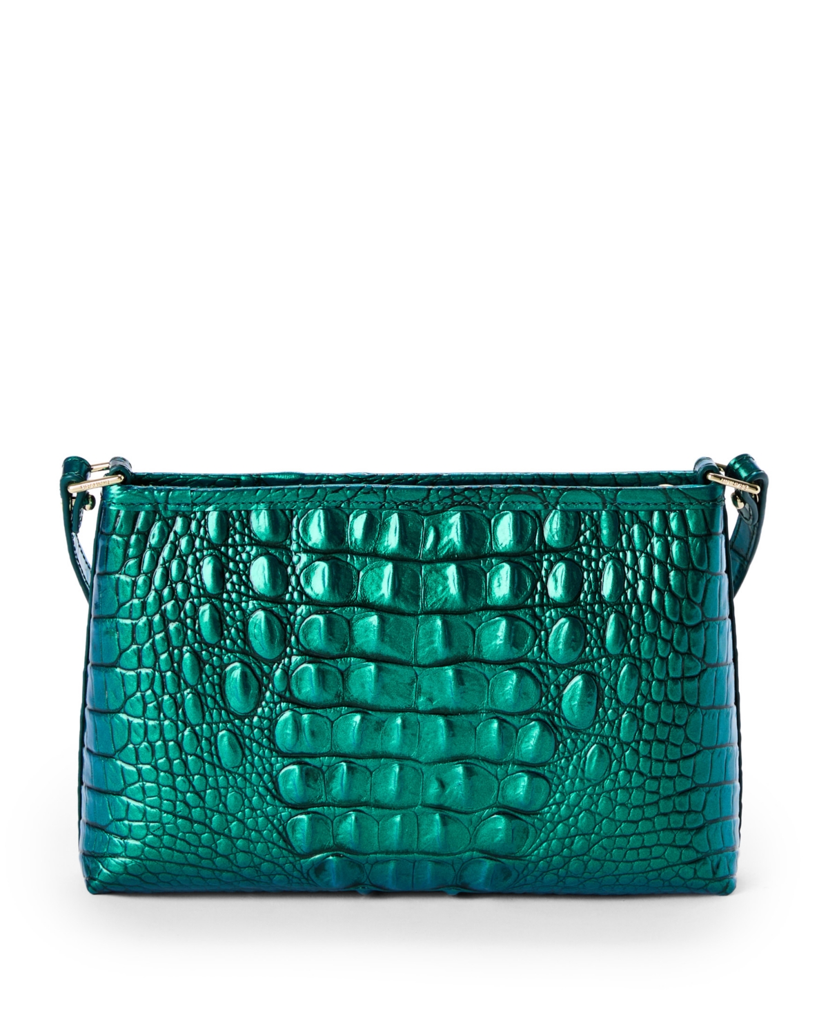 Brahmin Lorelei Melbourne Leather Shoulder Bag In Green