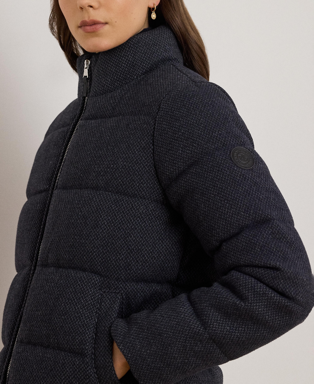 Lauren Ralph Women's Printed Puffer Jacket