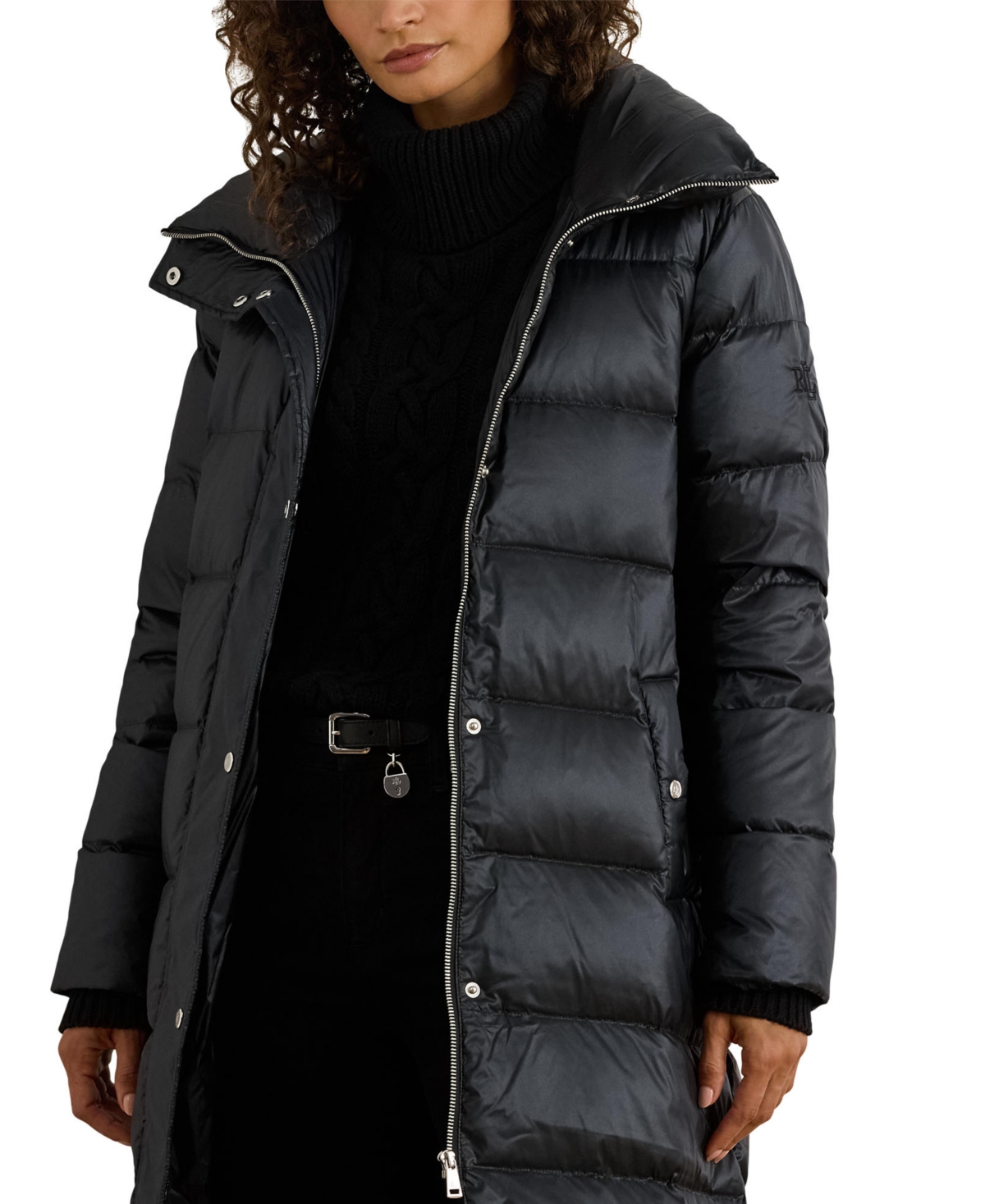 Lauren Ralph Women's Long-Sleeve Puffer Jacket